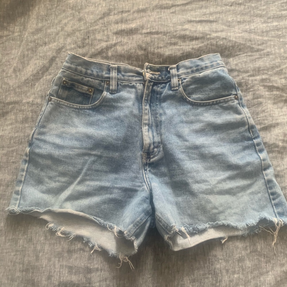 Passport Vintage blue denim shorts